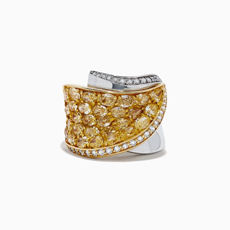 Crystal Daisy Brass Cuff - Image 4
